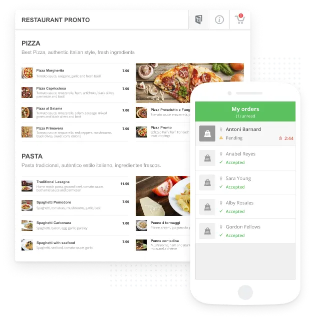 logiciel pour restaurant de commande en ligne